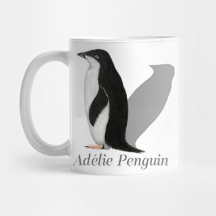 Adelie Penguin Labeled Mug